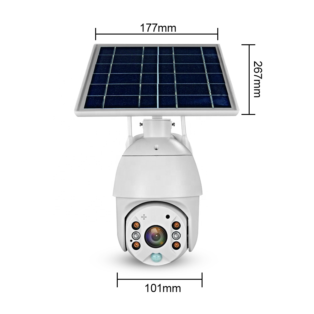 Telecamera Stand Alone SIM 4G 360° HD pannello solare