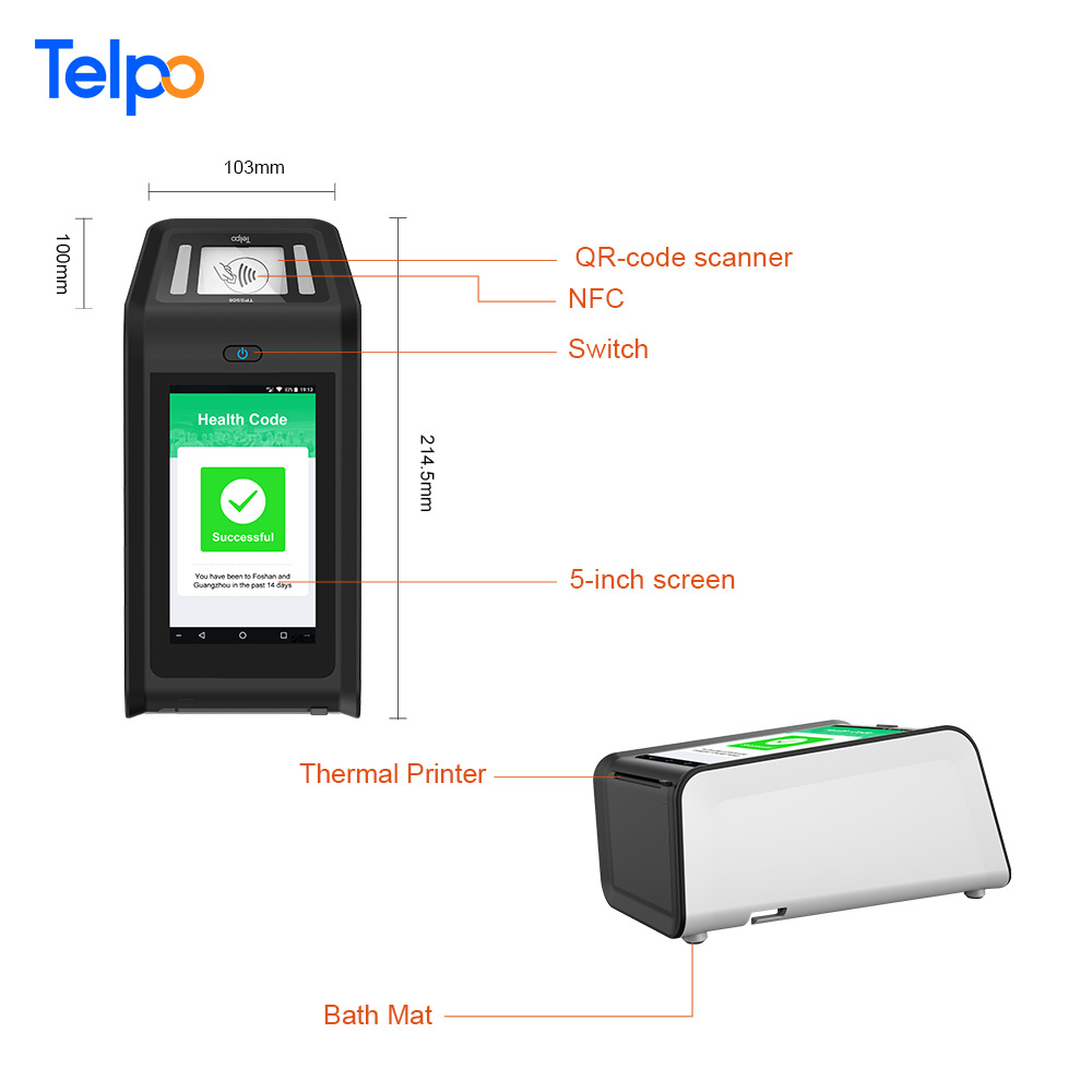 Lettore Scanner Green Pass Qrcode validazione EU green pass 4G WiFi Rj45 -  Webbo Connectivity Solutions