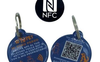 IdPet Medaglietta Tecnologia Nfc cani Memo dati in caso di smarrimento