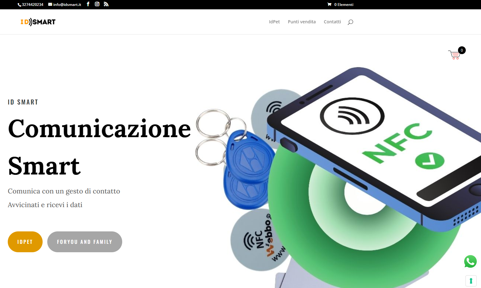 Comunicazione Smart rfid nfc