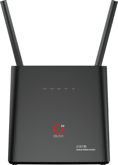 Cpe Router Modem WiFi Voip 4g CAT4 OLAX AX9 Pro 300Mbps batteria 4000mAh antenna SMA - immagine 8