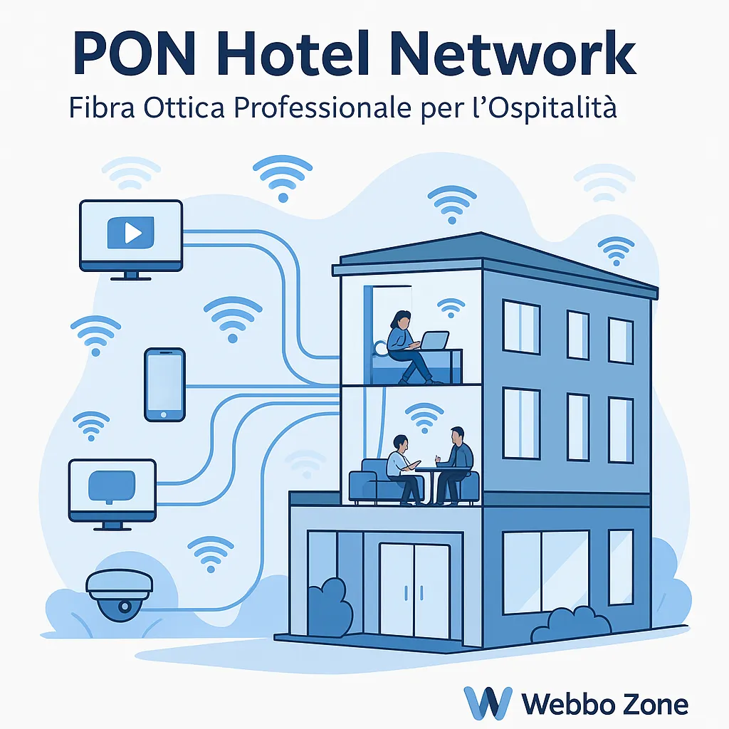 PON Hotel Network – Fibra Ottica Professionale per l’Ospitalità”