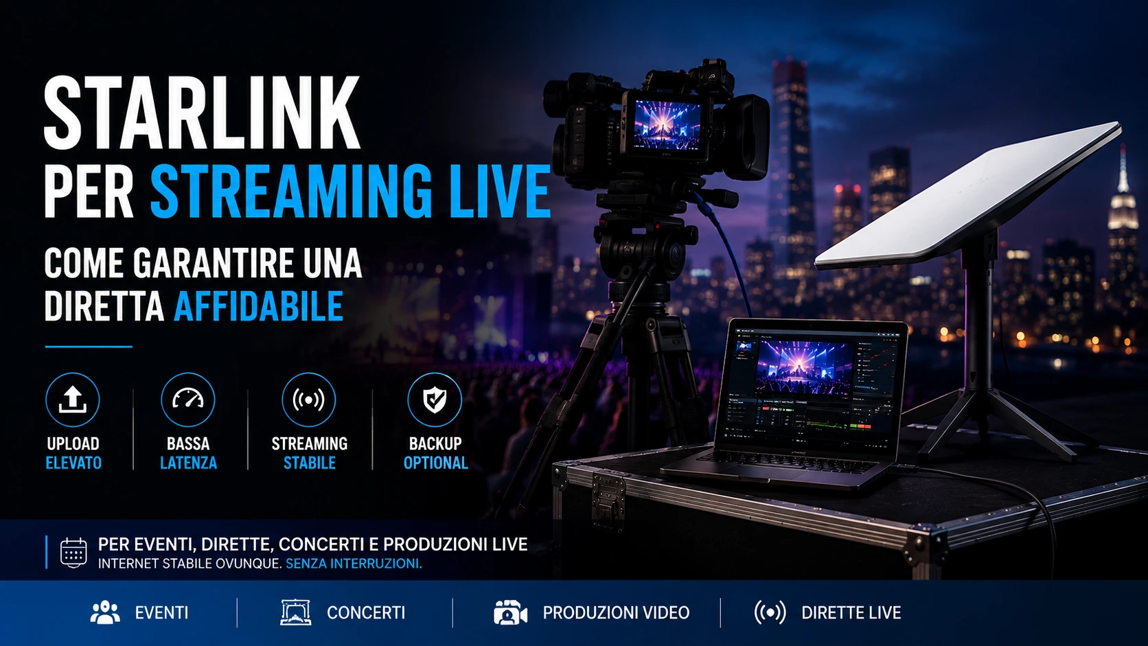 starlink per streaming live