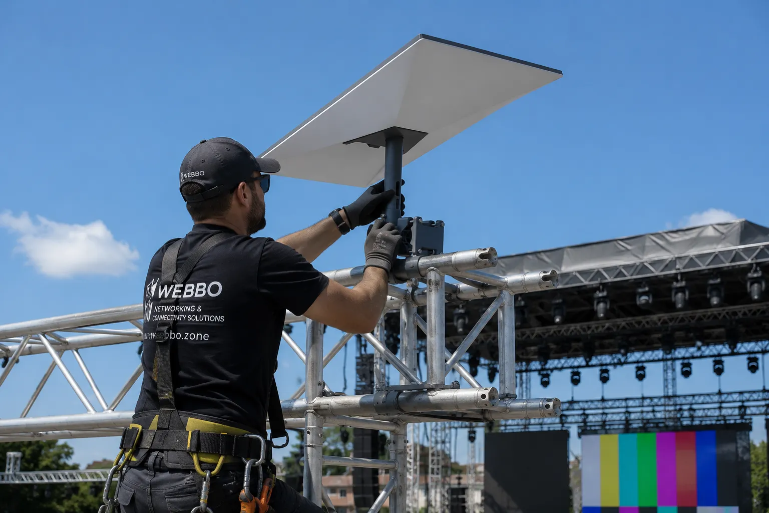 starlink-eventi-roma Installazione Starlink per eventi