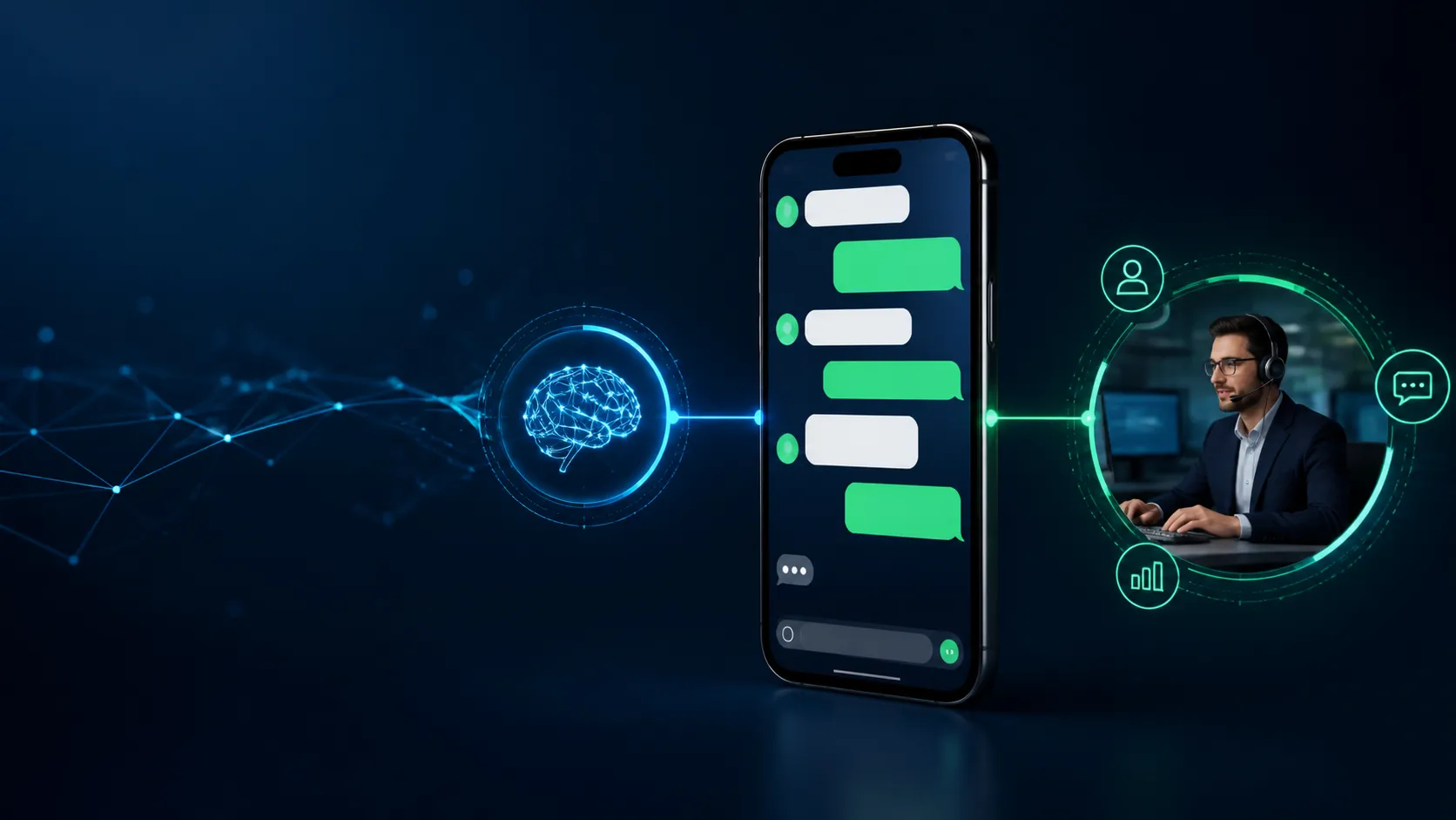WhatsApp Business con AI – WEBBO WhatsApp Business con assistente AI e operatore umano WEBBO